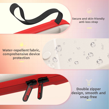 Laikymo krepšys Nintendo Switch 2-osios kartos NS2 — nailoninis krepšys su EVA saugojimo dėžute, PU dėklas