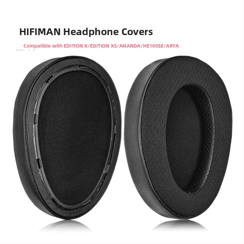 Ausinių pagalvėlės, suderinamos su HIFIMAN Edition X/XS, Ananda, HE1000SE, Arya — patogios nešiojimui, pagamintos pagal pavyzdį