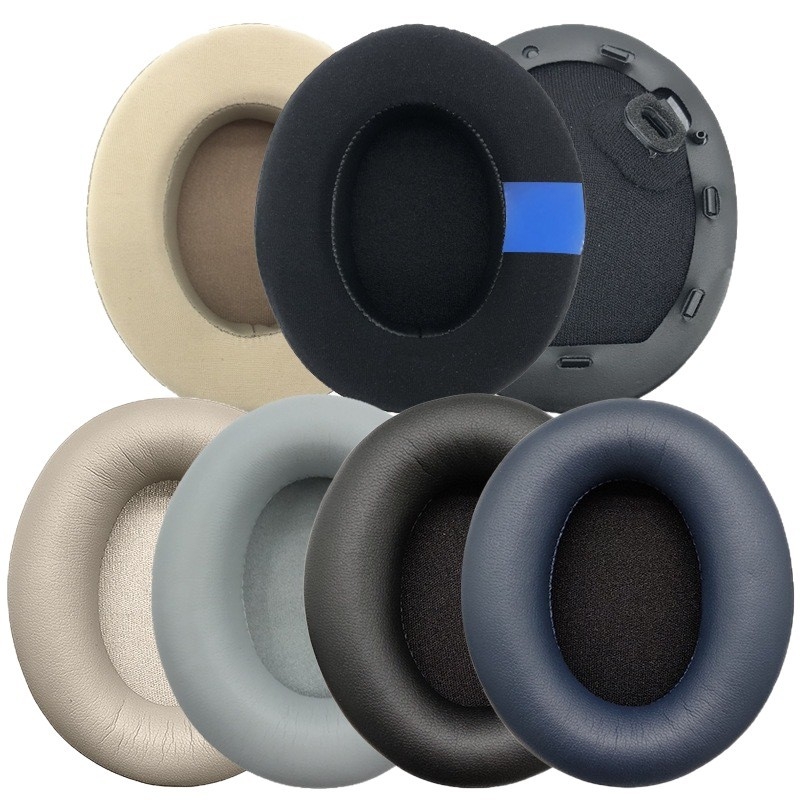 Odinė dėklas Sony WH-1000XM4 ausinėms, suderinamas su XM2/XM3/XM4, kvėpuojantis ir patogus.