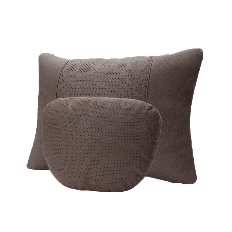 Perna pentru capul scaunului auto Lynk cu memory foam, exterior din suede, logo Lynk, pentru toate sezoanele, personalizabilă