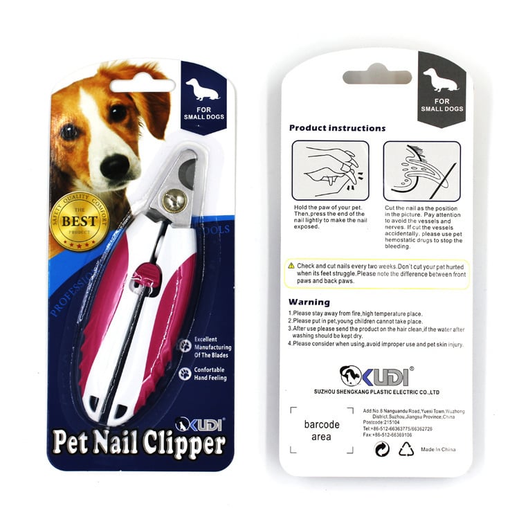 Cooldy Clește pentru unghii de câini, din oțel inoxidabil