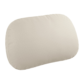 Μαξιλάρι κεφαλής αυτοκινήτου και οσφυϊκή στήριξη με μαξιλάρι λαιμού (δερμάτινο Νάπα, γέμισμα από μεταξωτές ίνες, παγκόσμια εφαρμογή, για όλες τις εποχές, επιχειρηματικό στυλ)