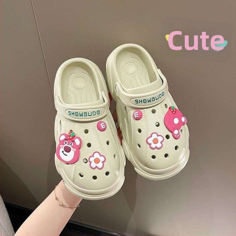 I formos šlepetės su atskirtu pirštu, PVC viršus ir PVC padai, saldus stilius, vasaros išleidimas 2022