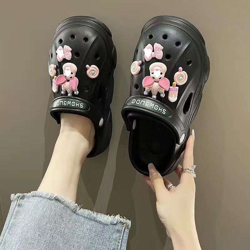 I formos šlepetės su atskirtu pirštu, PVC viršus ir PVC padai, saldus stilius, vasaros išleidimas 2022