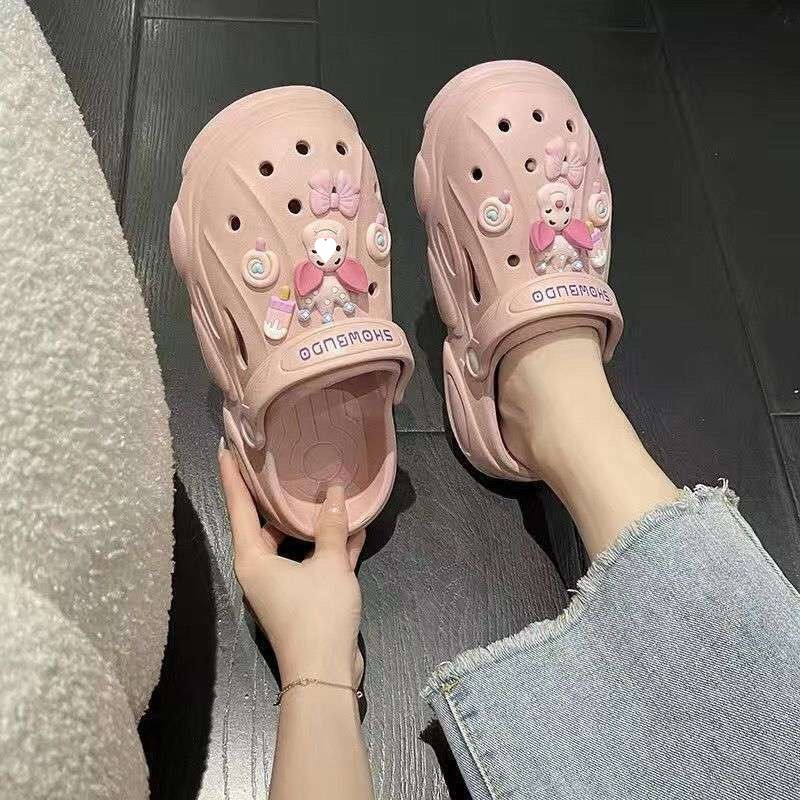 I formos šlepetės su atskirtu pirštu, PVC viršus ir PVC padai, saldus stilius, vasaros išleidimas 2022