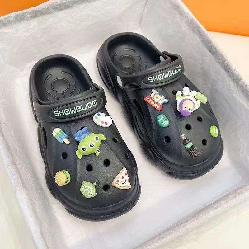 I formos šlepetės su atskirtu pirštu, PVC viršus ir PVC padai, saldus stilius, vasaros išleidimas 2022