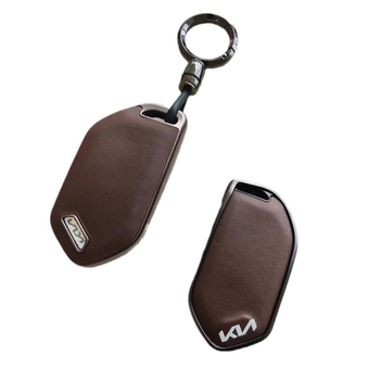 Kia EV5 TPU atslēgu vāciņš ar ādas tekstūru un sprādze – vienkāršs stils