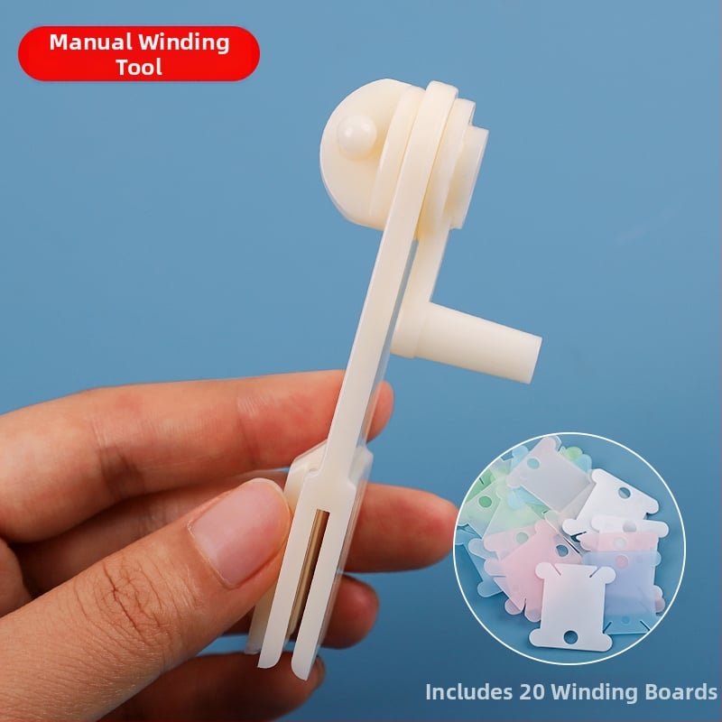 Навивател за прежда за кръстосано бродиране – ръчен инструмент за домашна употреба