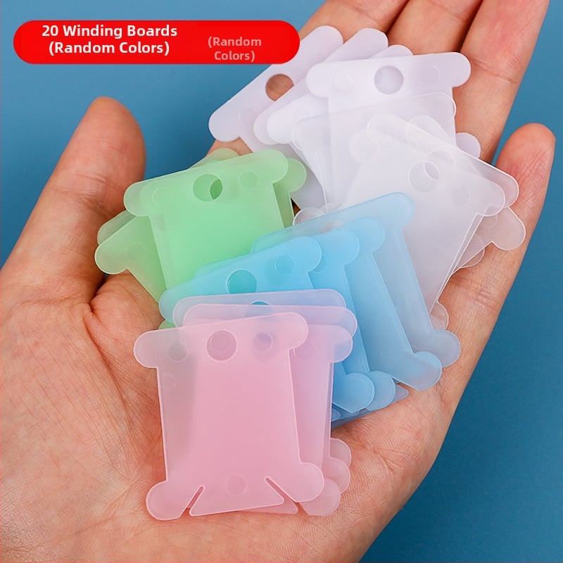 Навивател за прежда за кръстосано бродиране – ръчен инструмент за домашна употреба