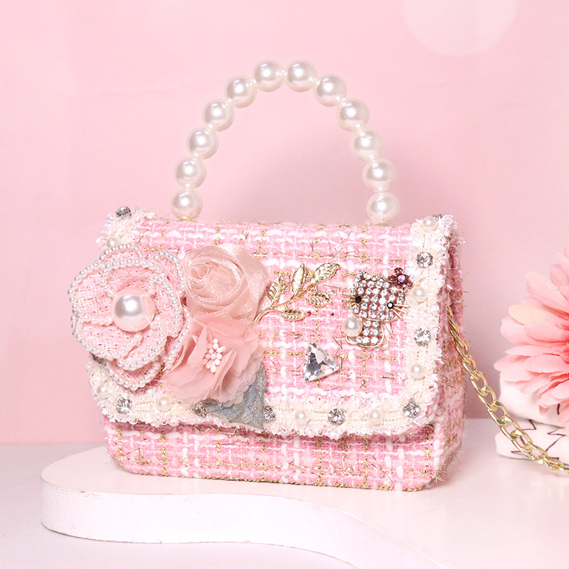 Детска чанта за рамо за момичета – суперфайбер, вместима за 4,5-инчов телефон и малки вещи, устойчива на износване, антикрадба, устойчивост срещу земетресение, намалява натоварването.