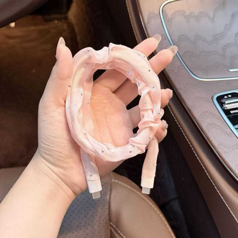 Карикатурен протектор за USB кабел за зареждане, защита срещу чупене, Type-C закопчалка, пластмасов предпазител