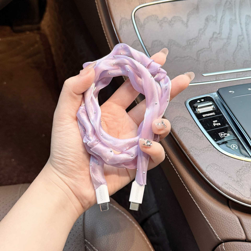 Карикатурен протектор за USB кабел за зареждане, защита срещу чупене, Type-C закопчалка, пластмасов предпазител