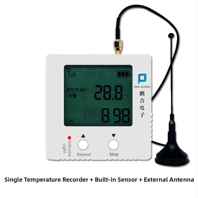 GPRS регистратор на температура и влажност с безжично дистанционно мониториране и аларма за оранжерийно отглеждане, мобилно приложение