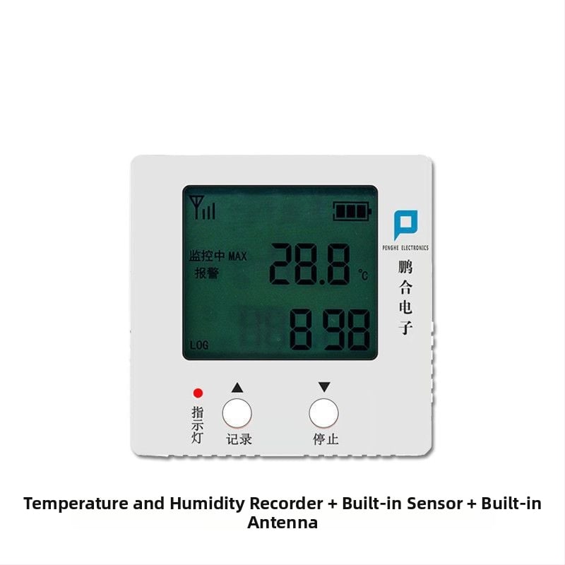 GPRS регистратор на температура и влажност с безжично дистанционно мониториране и аларма за оранжерийно отглеждане, мобилно приложение