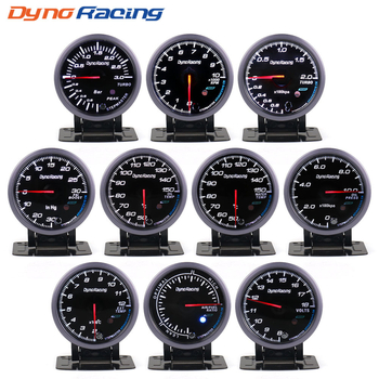 Dyno Racing 6200 LED prikaz automobilski mjerni instrument: analogni tahometar, turbo mjerač, temperatura vode, temperatura ulja, napon