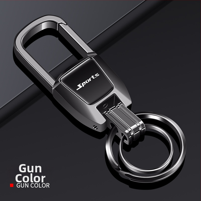 Bohanya alumīnija sakausējuma atslēgu piekariņš Audi A4L/A6L/Q2L/A3L/A7/A8L/Q5L/Q3 – Tendences stils, pielāgojams