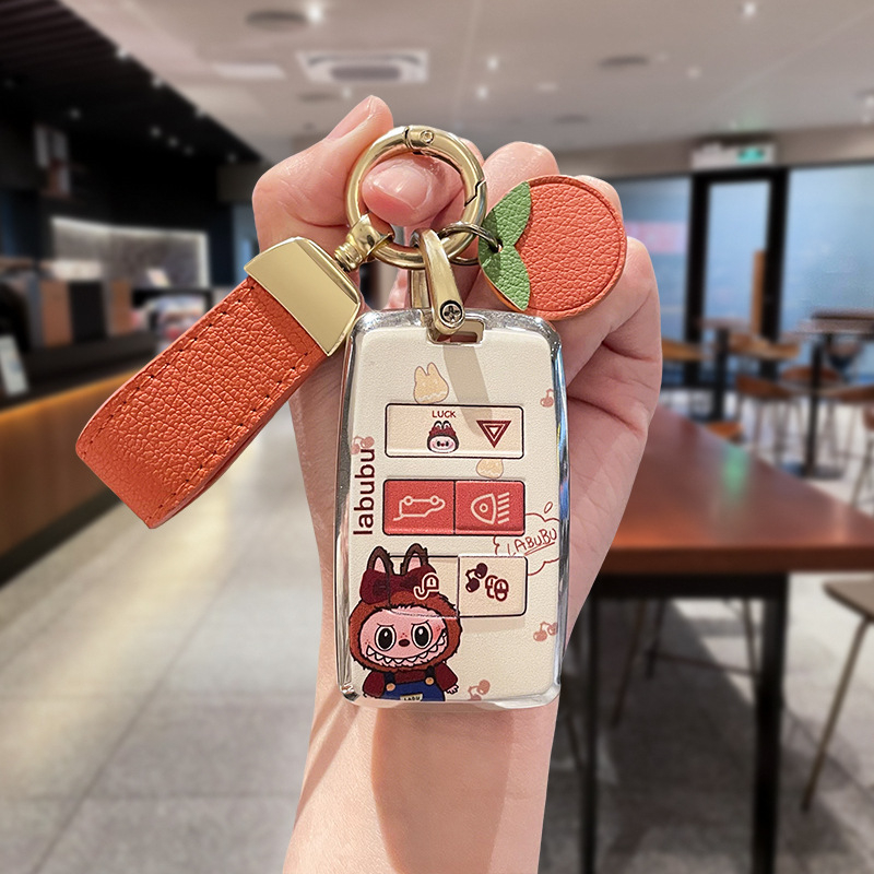 Land Rover atslēgas vāciņš, TPU materiāls, karikatūru stils, bez pielāgošanas