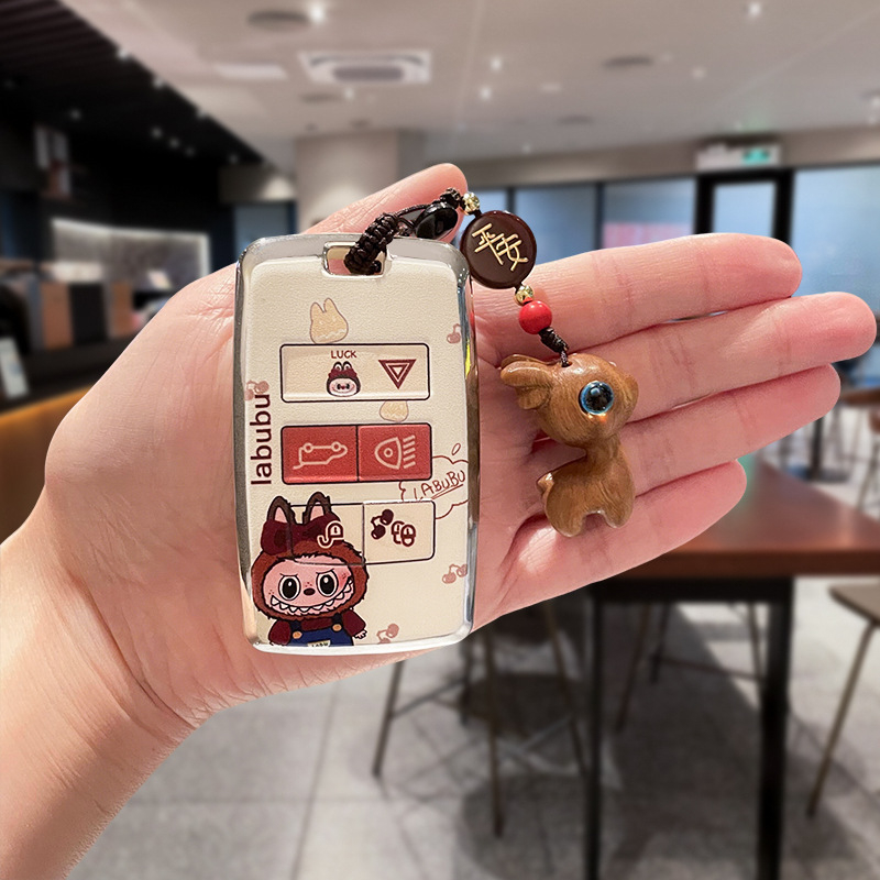 Land Rover atslēgas vāciņš, TPU materiāls, karikatūru stils, bez pielāgošanas