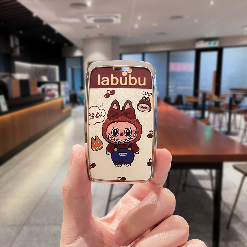 Land Rover atslēgas vāciņš, TPU materiāls, karikatūru stils, bez pielāgošanas