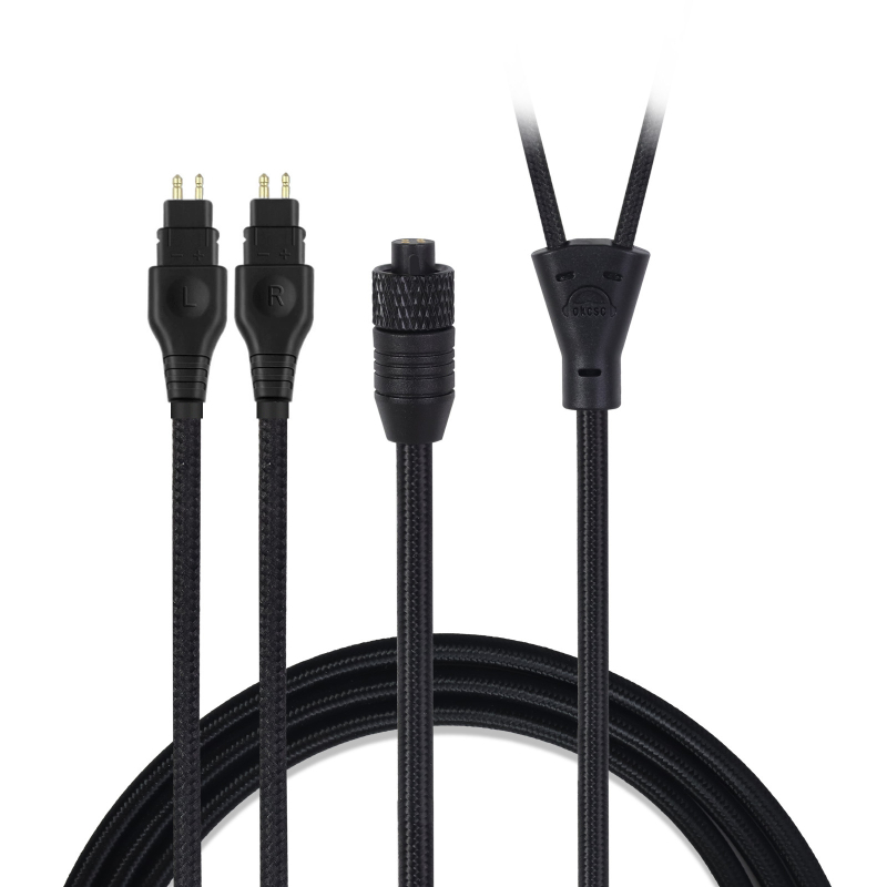 Audio kabel s zamjenjivim konektorom – Okcsc; srebrno premazano bakreno jezgro; bakreni vodič bez kisika; za MP3 uređaje
