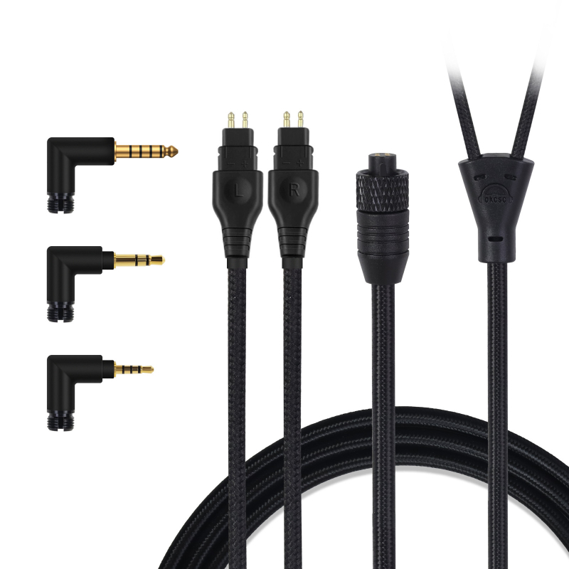 Audio kabel s zamjenjivim konektorom – Okcsc; srebrno premazano bakreno jezgro; bakreni vodič bez kisika; za MP3 uređaje