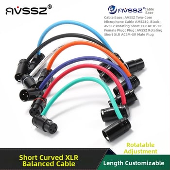 Cablu microfon XLR cu conductori din cupru și miez de cupru gol