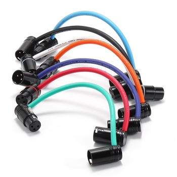 Cablu microfon XLR cu conductori din cupru și miez de cupru gol