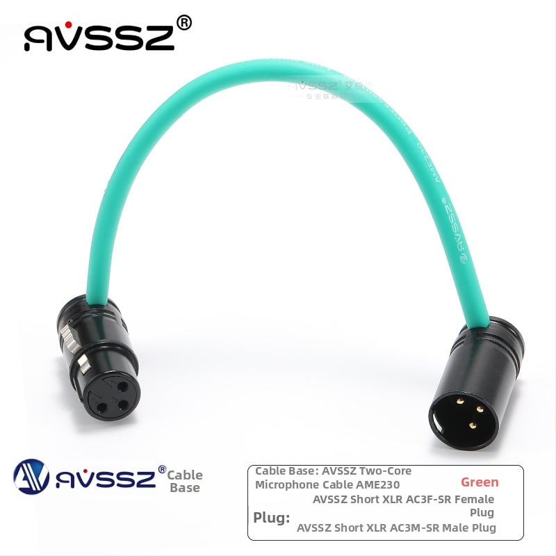 Cablu microfon XLR cu conductori din cupru și miez de cupru gol