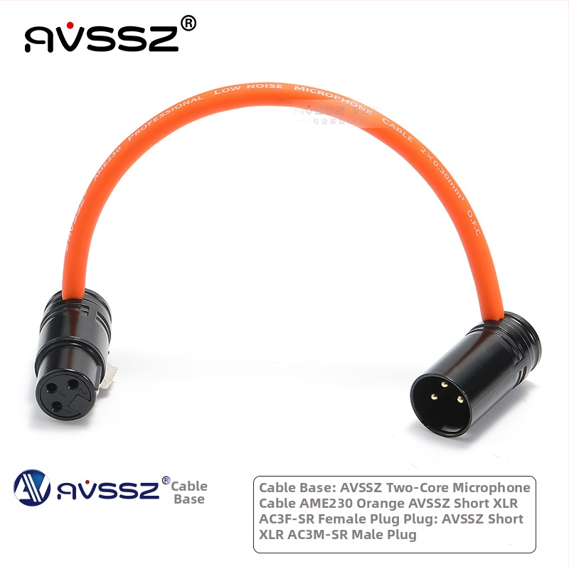 Cablu microfon XLR cu conductori din cupru și miez de cupru gol