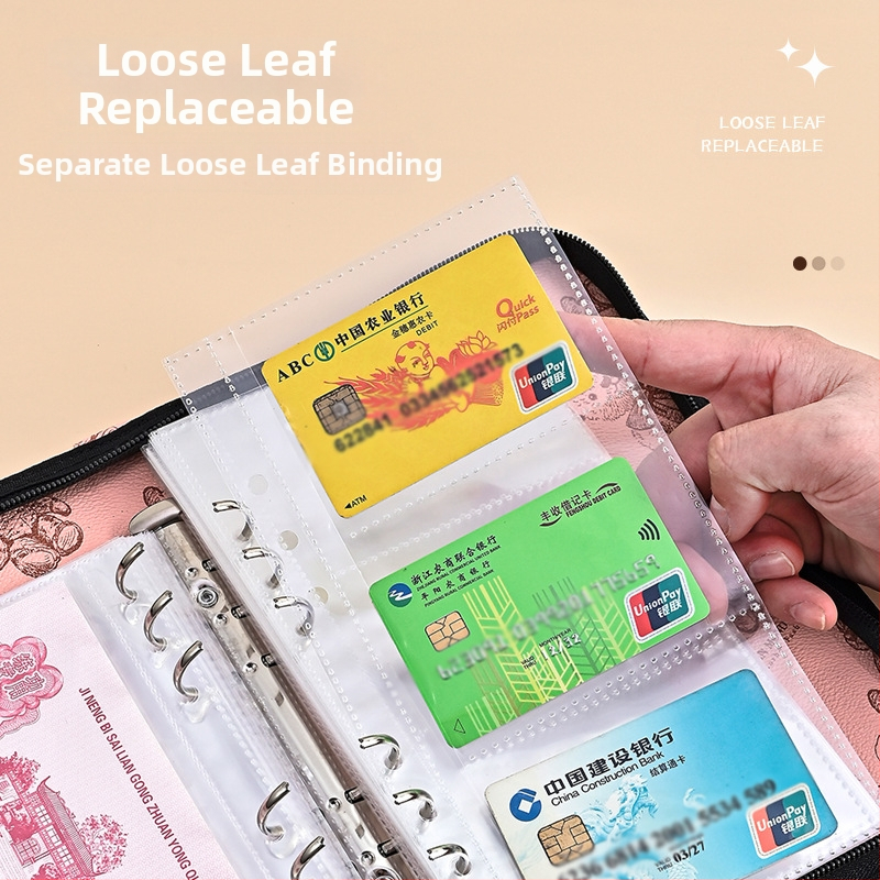 ZIP dokumentu organizators ar lāča motīvu dizainu, PU materiāls, liela ietilpība banknotēm, kartēm un čekiem, logotipa drukāšana pieejama