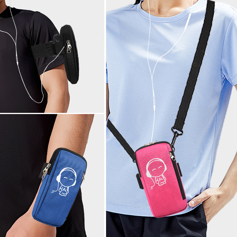 Geantă de braț pentru telefon, unisex, Oxford, impermeabilă, ușoară