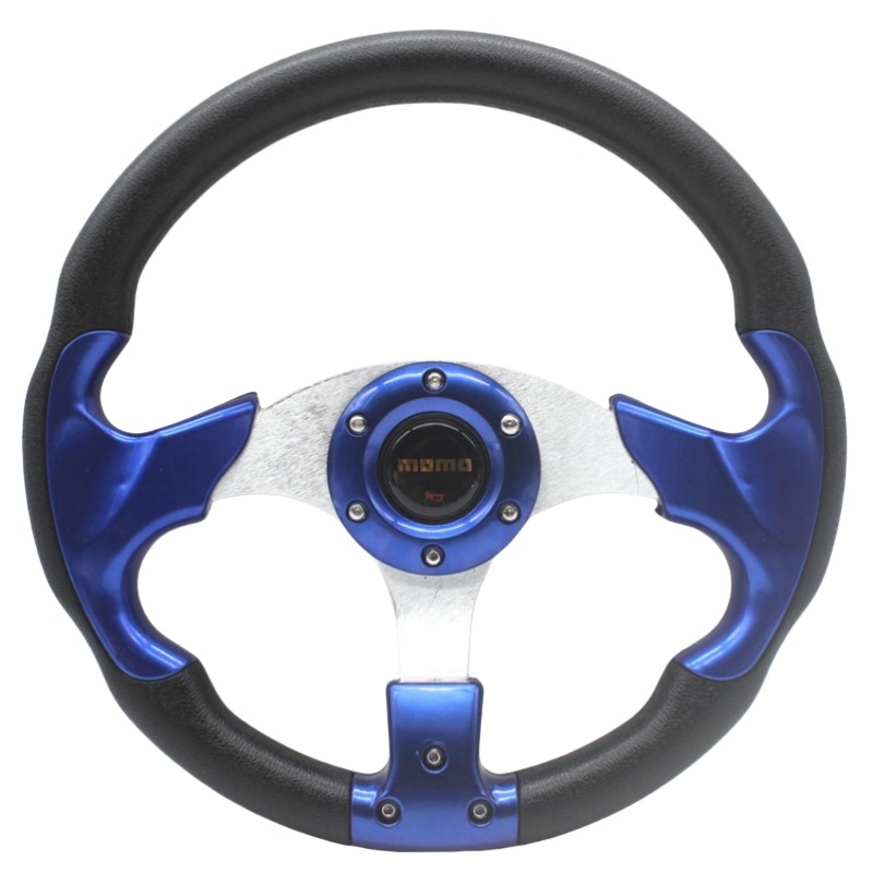 Sacīkšu stūre automašīnai, PU materiāls, modelis 5197, modifikēts stūris vispārējai modifikācijai