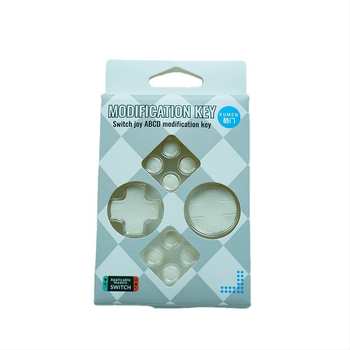 Pokrovky tlačidiel Switch Joy-Con pre D-pad kríž a kruhové tlačidlo (ABS, model aksw-016, 20 g)