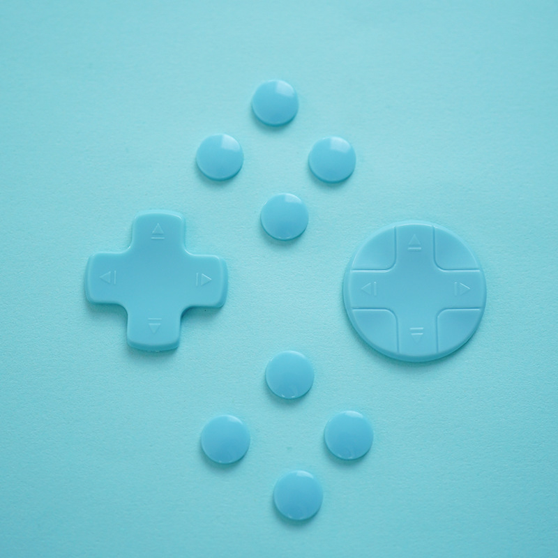 Pokrovky tlačidiel Switch Joy-Con pre D-pad kríž a kruhové tlačidlo (ABS, model aksw-016, 20 g)