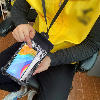 Vodootporna torbica za telefon za jahače, TPU materijal, kompatibilan s zaslonom na dodir, ispis logotipa, prilagodljivo oblikovanje