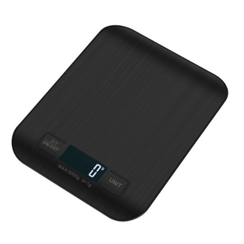 Taimin 2012 Újratölthető rozsdamentes acél konyhai digitális mérleg, 5-10 kg kapacitás