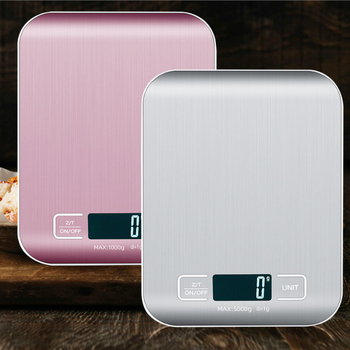 Taimin 2012 Újratölthető rozsdamentes acél konyhai digitális mérleg, 5-10 kg kapacitás