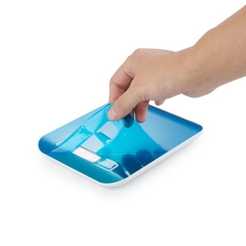 Taimin 2012 Újratölthető rozsdamentes acél konyhai digitális mérleg, 5-10 kg kapacitás