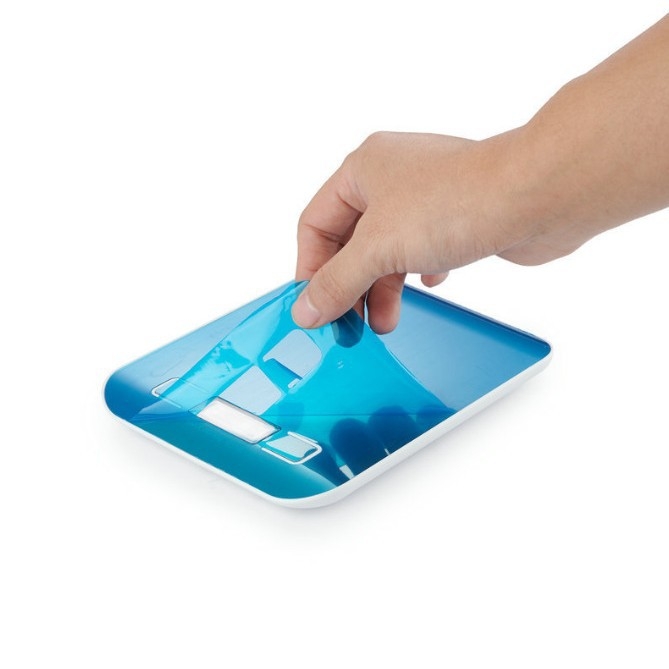 Taimin 2012 Újratölthető rozsdamentes acél konyhai digitális mérleg, 5-10 kg kapacitás