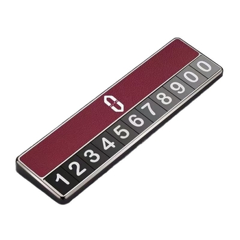 Decorațiune interioară electronică pentru plăcuța de parcare Huawei M9N7, metal, personalizare disponibilă, imprimare logo posibil