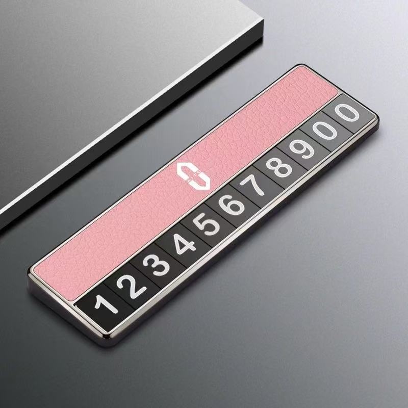 Decorațiune interioară electronică pentru plăcuța de parcare Huawei M9N7, metal, personalizare disponibilă, imprimare logo posibil