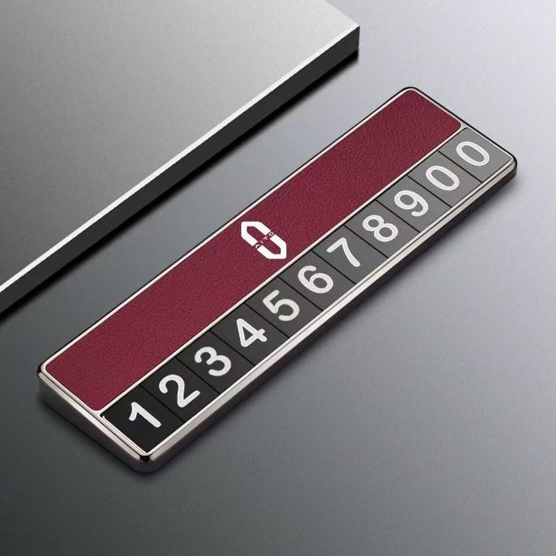 Decorațiune interioară electronică pentru plăcuța de parcare Huawei M9N7, metal, personalizare disponibilă, imprimare logo posibil