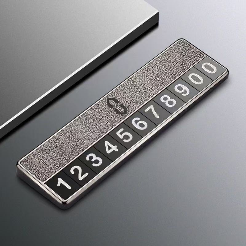 Decorațiune interioară electronică pentru plăcuța de parcare Huawei M9N7, metal, personalizare disponibilă, imprimare logo posibil