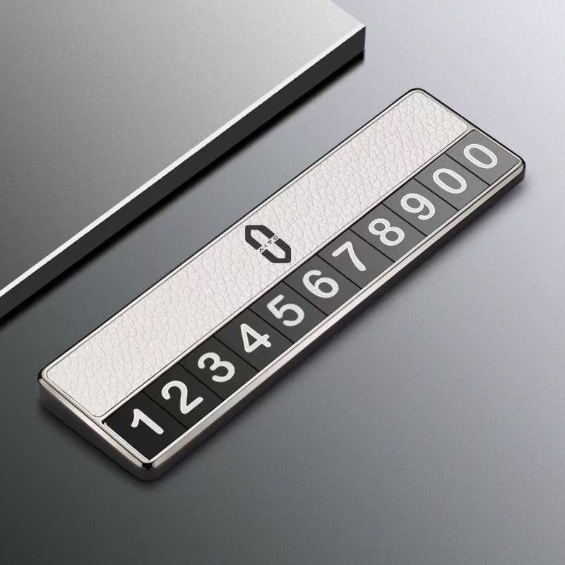 Decorațiune interioară electronică pentru plăcuța de parcare Huawei M9N7, metal, personalizare disponibilă, imprimare logo posibil