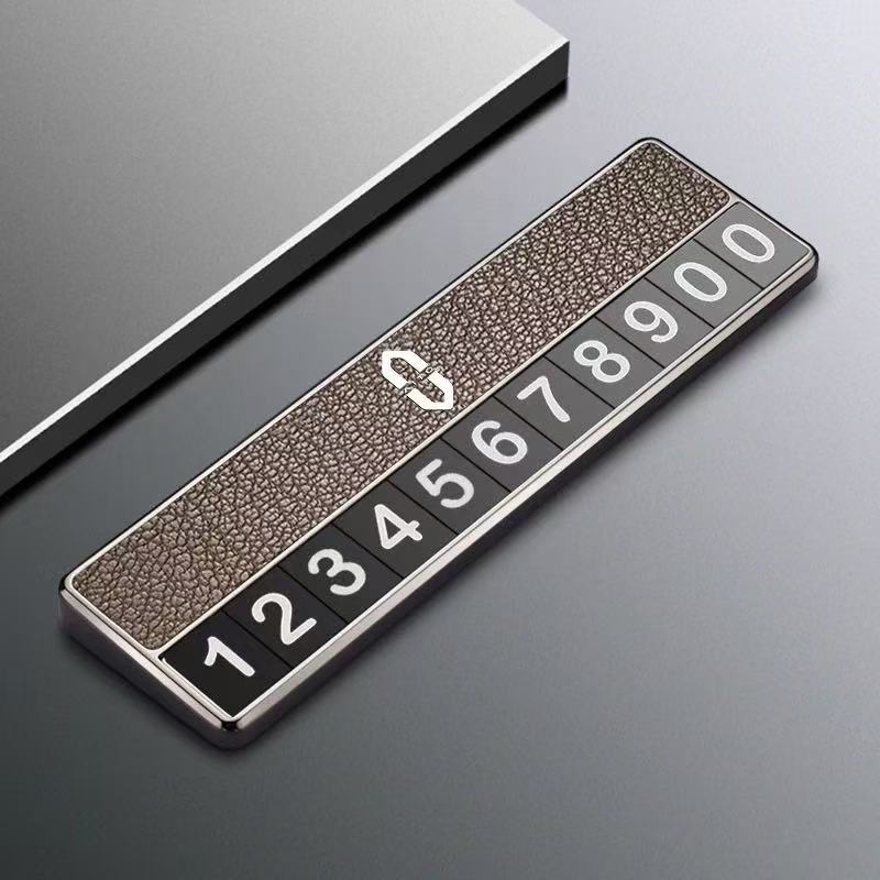 Decorațiune interioară electronică pentru plăcuța de parcare Huawei M9N7, metal, personalizare disponibilă, imprimare logo posibil