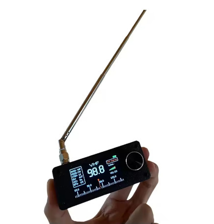 Radio portabil Si4732: 0.5–108 MHz, LSB/USB/AM/FM, mini radio de buzunar