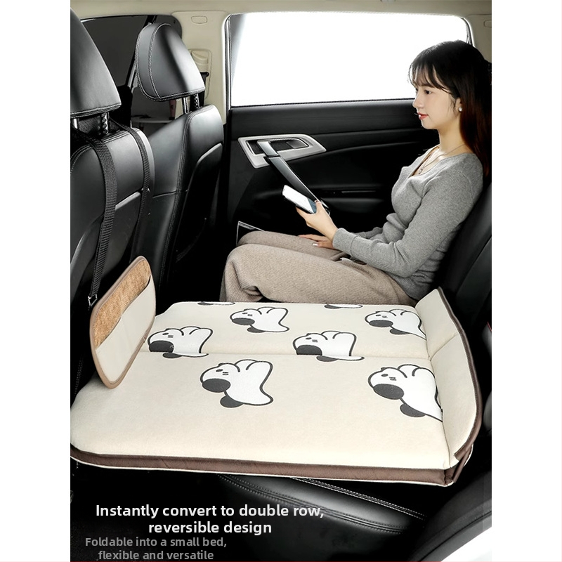 Yi Ju sklopiva automobilna postelja – spavanje u autu, flocking materijal, univerzalni model, 6 kg, nosivost 200 kg