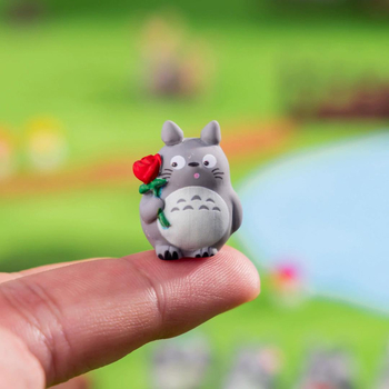 DIY mini figura od smole, karikaturni stil, dekorativni dodatak, kartonska ambalaža