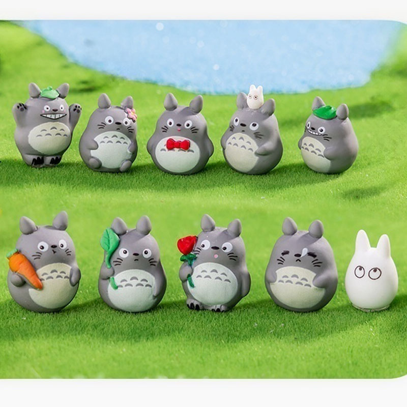 DIY mini figura od smole, karikaturni stil, dekorativni dodatak, kartonska ambalaža