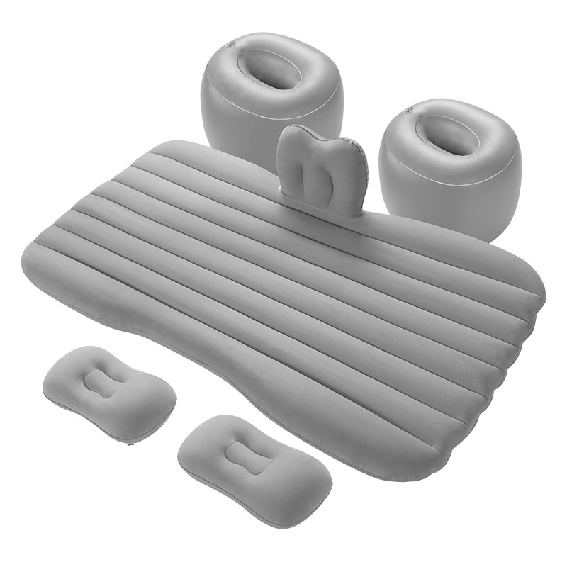 Išpūčiamas lova automobiliui su flokotu paviršiumi, lengvas 2,8 kg, maksimali apkrova 150 kg